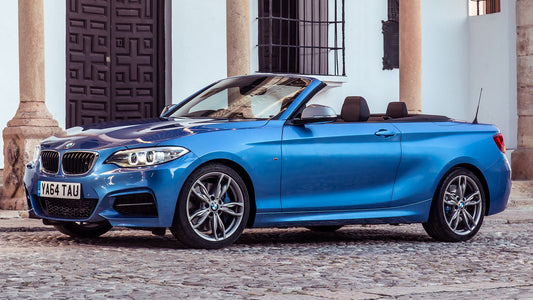 Bmw M235I Convertible Uk Hd Art Keychain