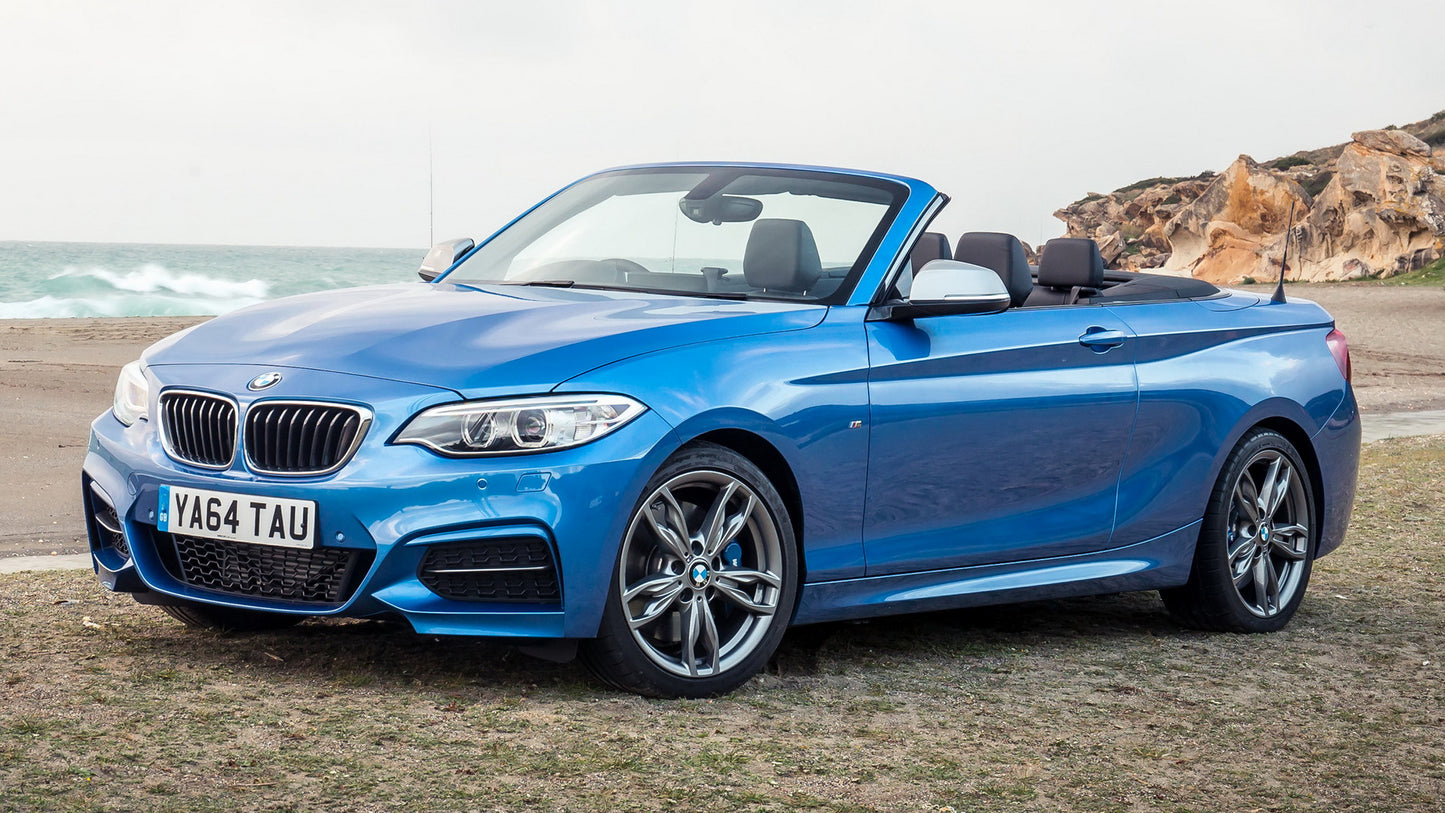 Bmw M235I Convertible Uk Hd Art Keychain
