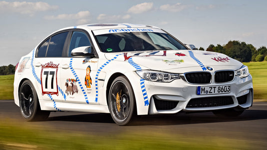Bmw M3 Munchner Wirte Hd Art Keychain