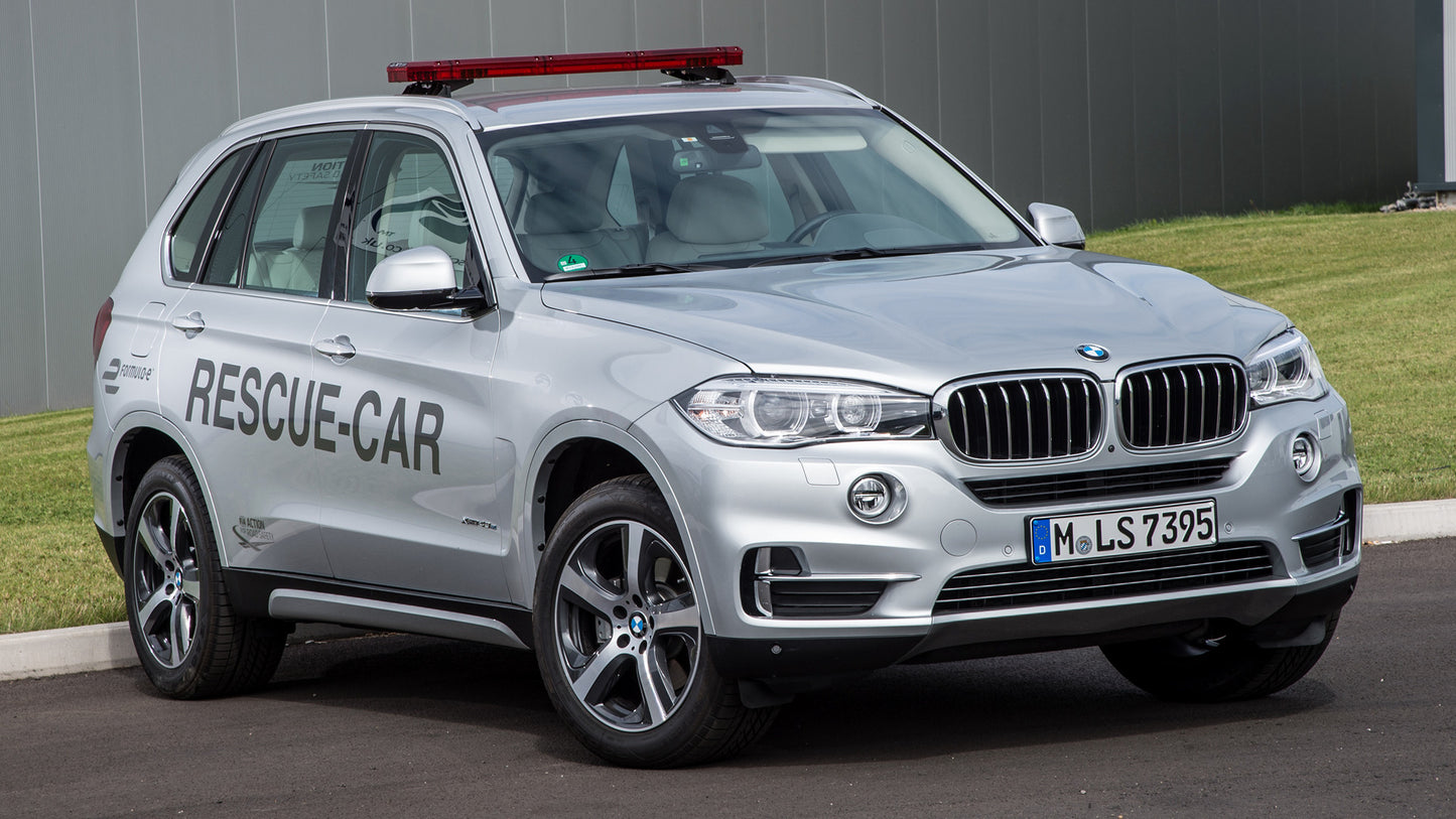 Bmw X5 Formula E Rescue Car Hd Art Keychain