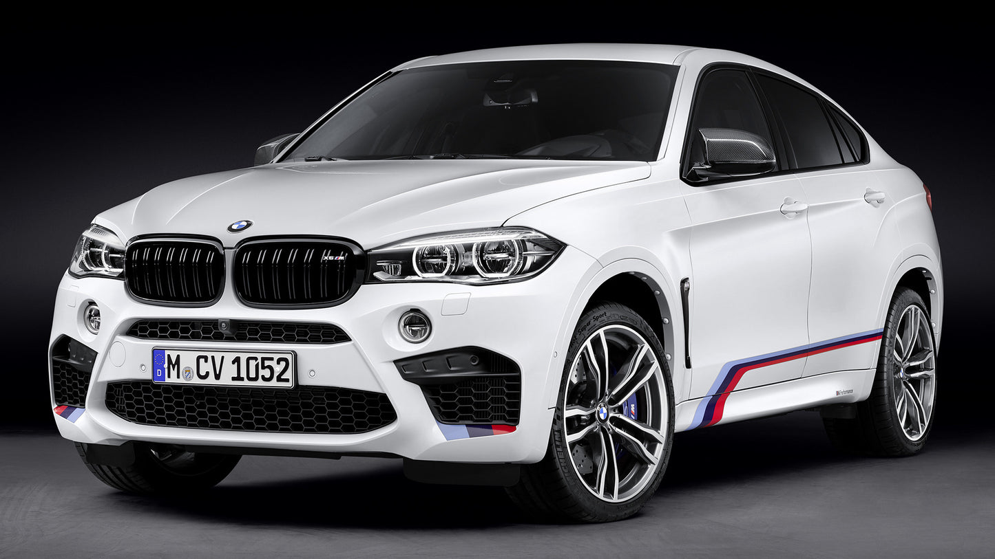 Bmw X6 M With M Performance Parts Hd Art Keychain