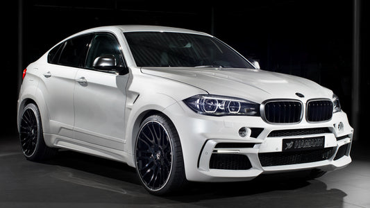 Bmw X6 M50D Widebody By Hamann Hd Art Keychain