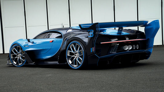 Bugatti Vision Gran Turismo Hd Art Keychain