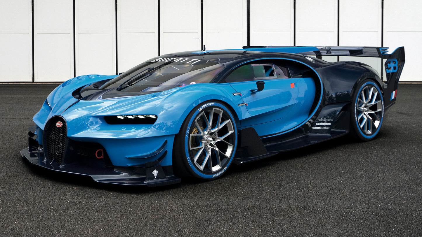Bugatti Vision Gran Turismo Hd Art Keychain