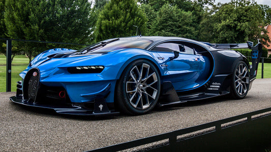 Bugatti Vision Gran Turismo Hd Art Keychain