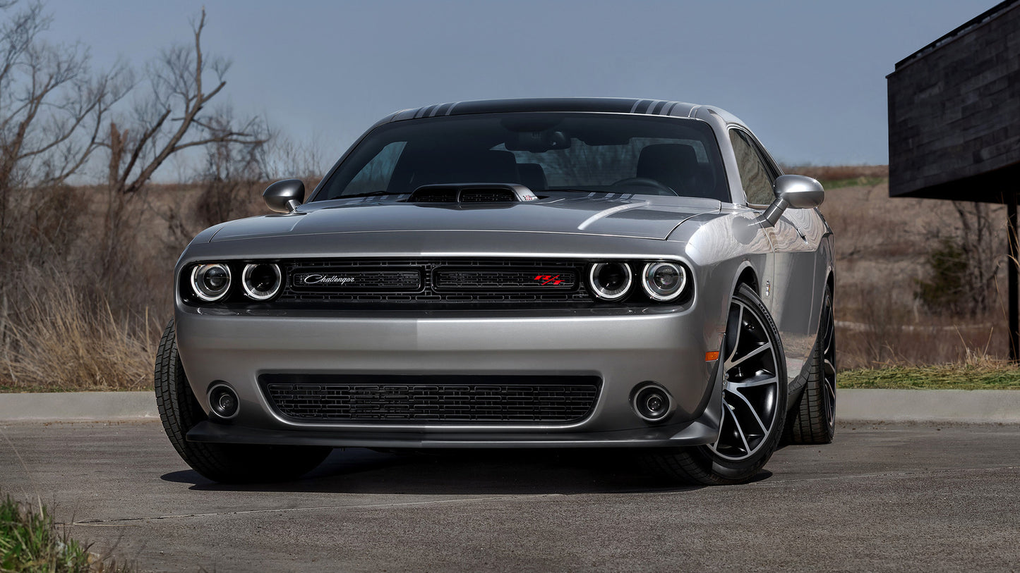 Dodge Challenger R T Scat Pack Shaker Hd Art Keychain