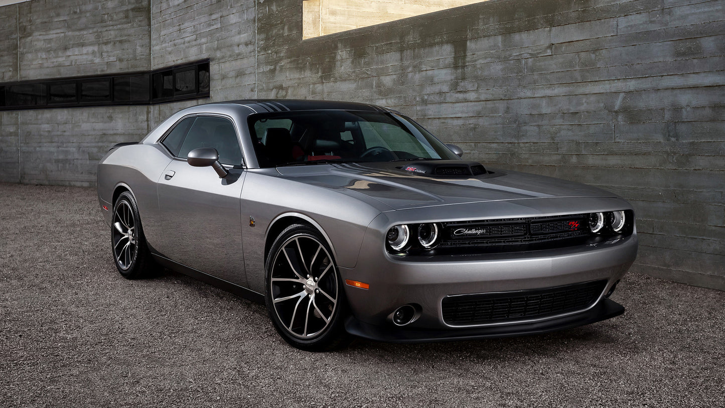Dodge Challenger R T Scat Pack Shaker Hd Art Keychain