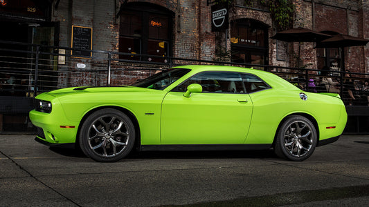 Dodge Challenger Rt Plus Hd Art Keychain