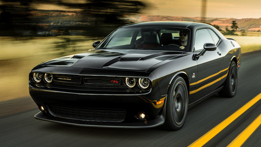 Dodge Challenger Rt Scat Pack Hd Art Keychain