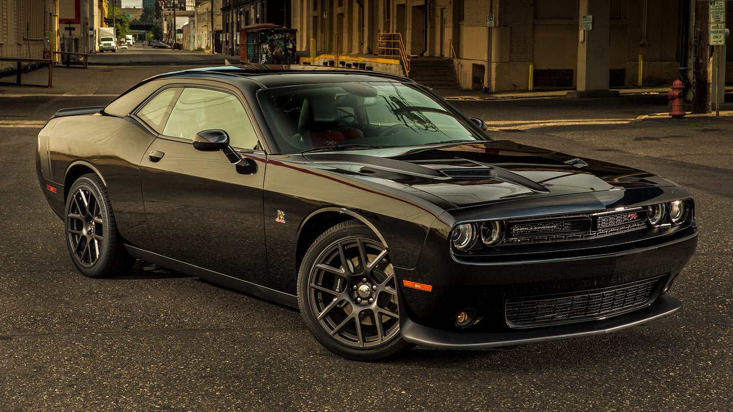Dodge Challenger Rt Scat Pack Hd Art Keychain
