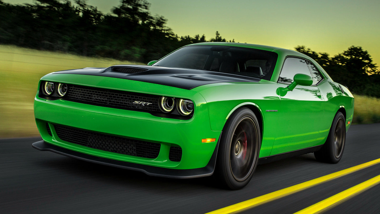 Dodge Challenger Srt Hellcat Hd Art Keychain