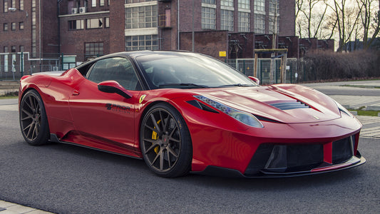 Ferrari Italia Pd458 Hd Art Keychain