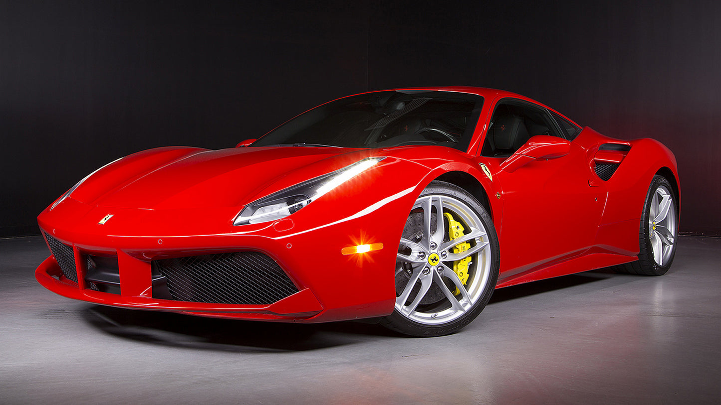 Ferrari Gtb Us Hd Art Keychain
