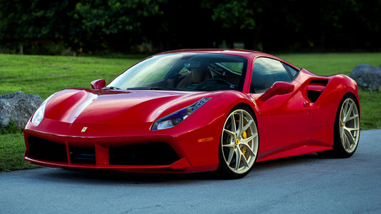Ferrari Gtb Us Hd Art Keychain