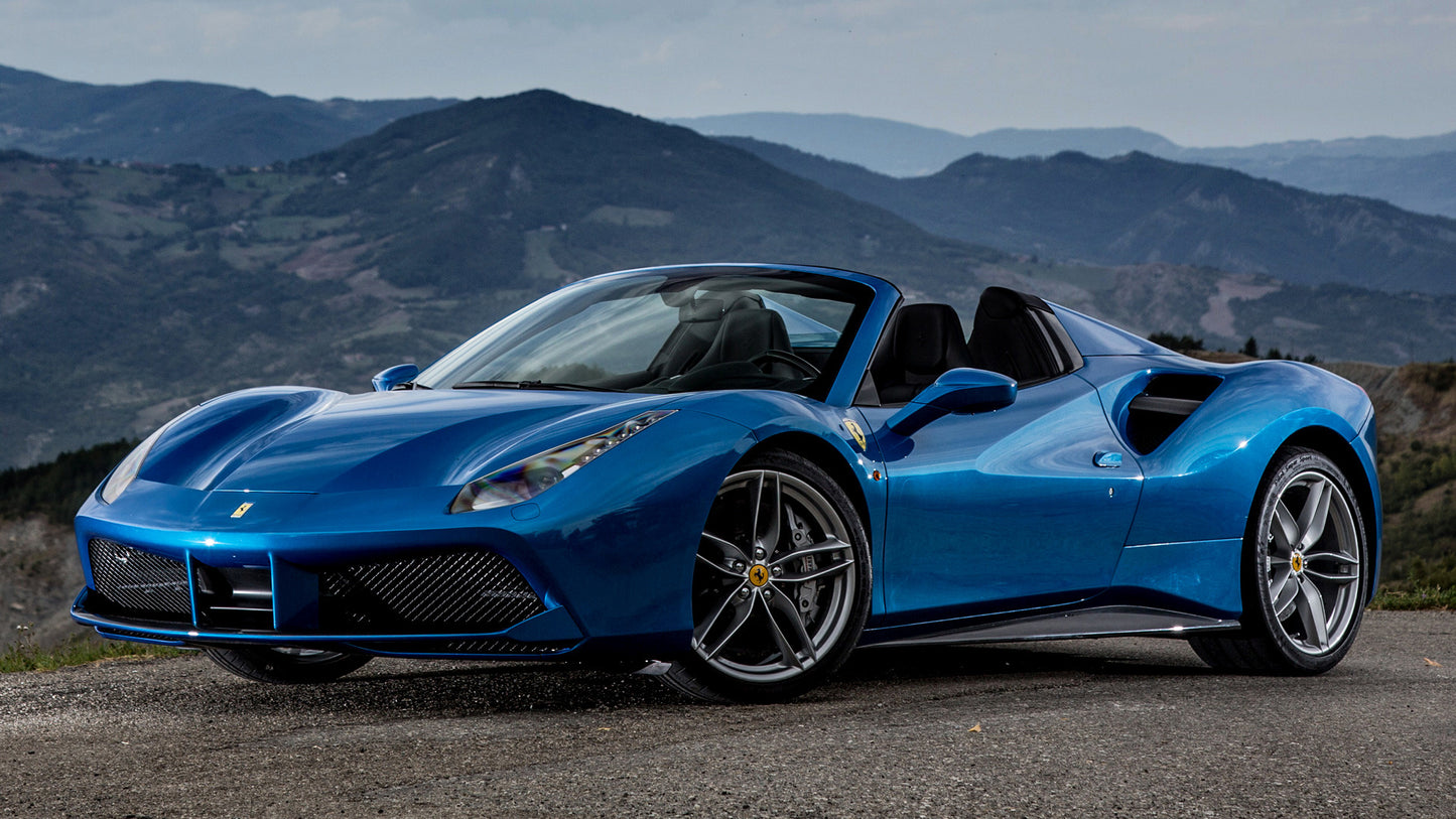 Ferrari Spider Hd Art Keychain