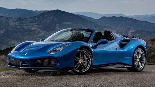 Ferrari Spider Hd Art Keychain