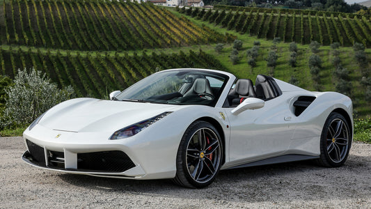Ferrari Spider Hd Art Keychain