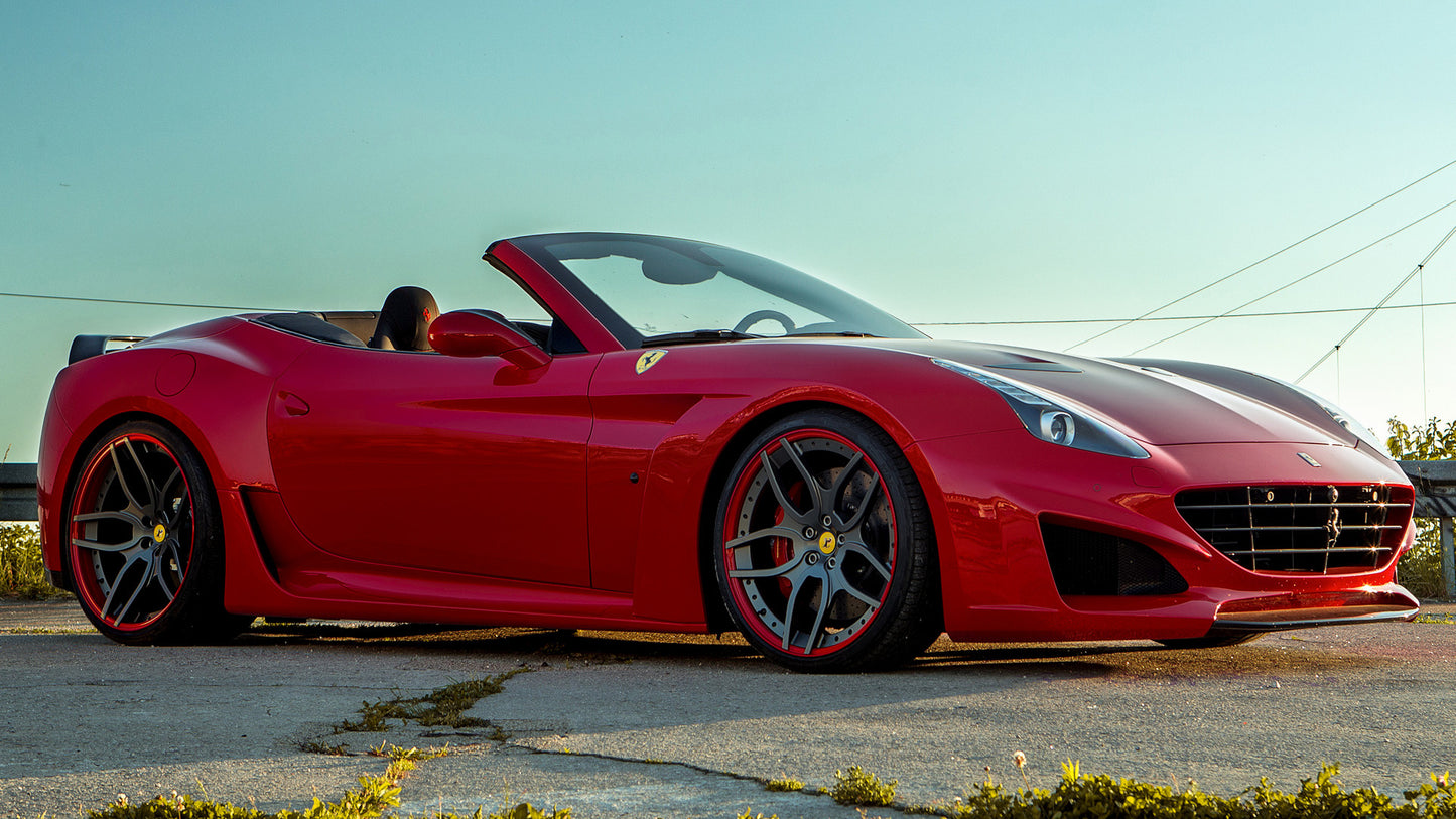 Ferrari California T N Largo By Novitec Rosso Hd Art Keychain