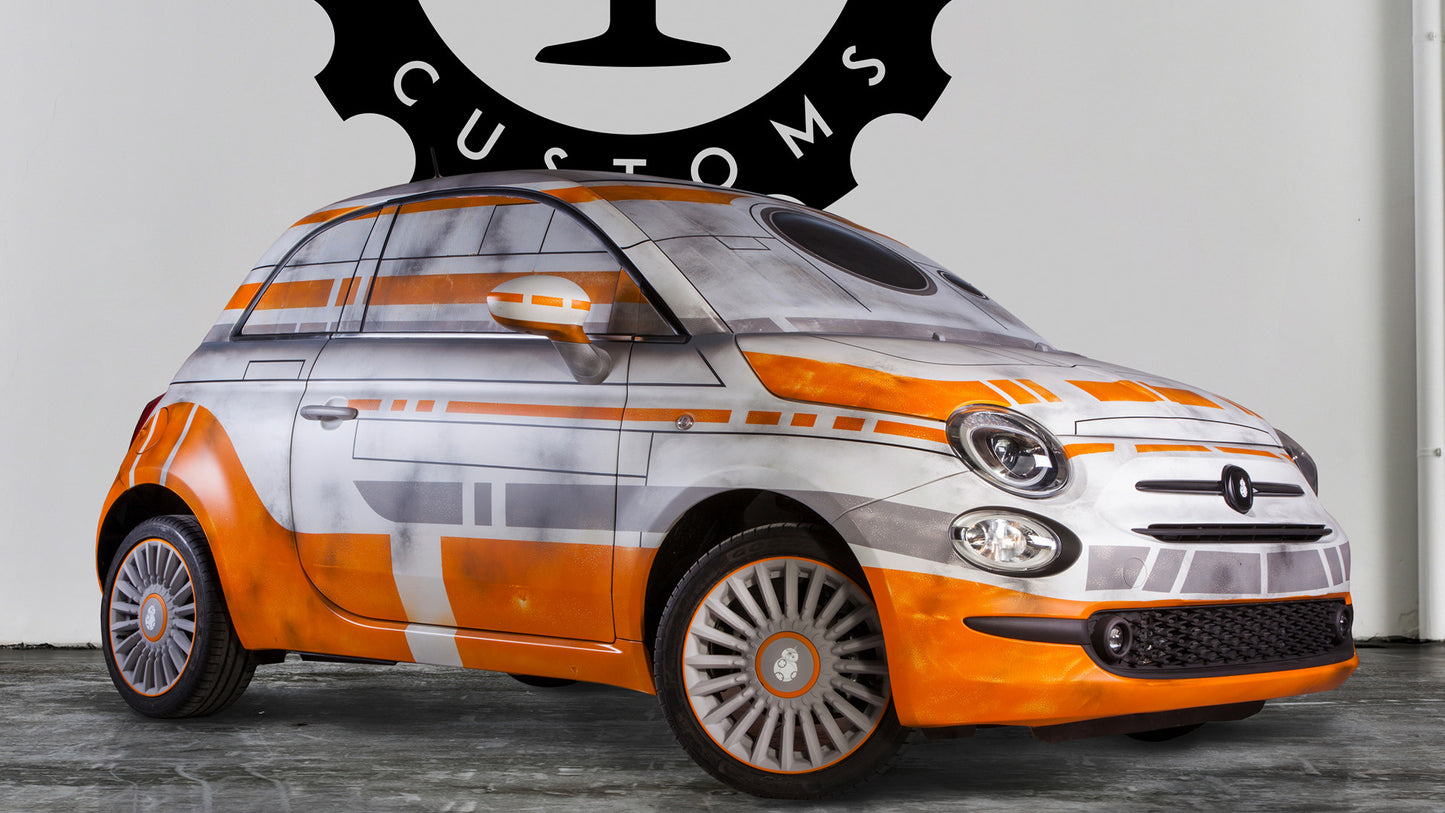 Fiat Bb Hd Art Keychain