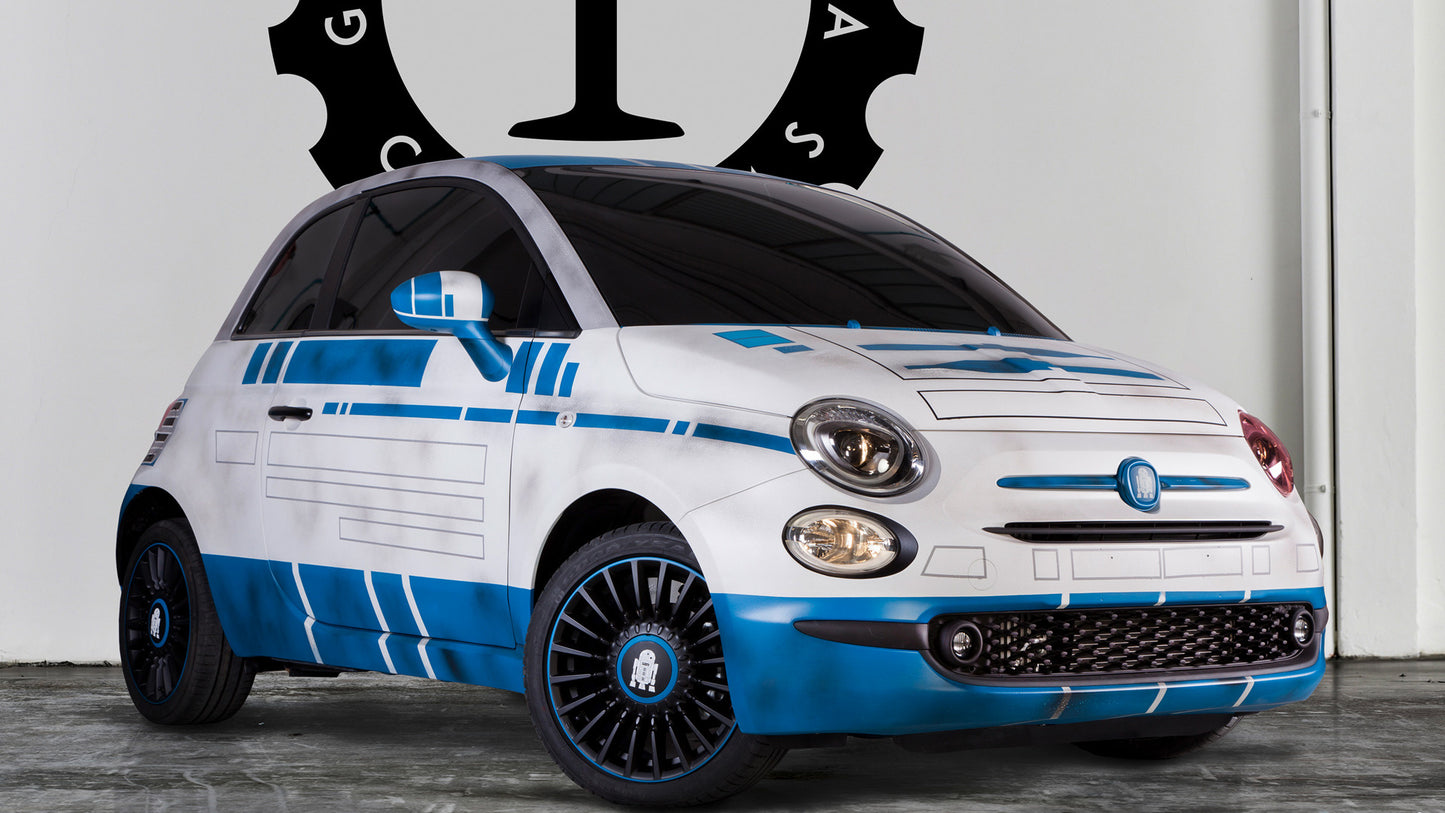 Fiat R2 D2 Hd Art Keychain