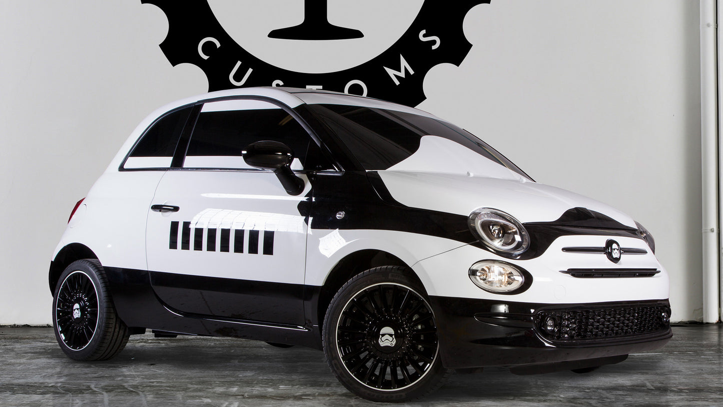 Fiat Stormtrooper Hd Art Keychain