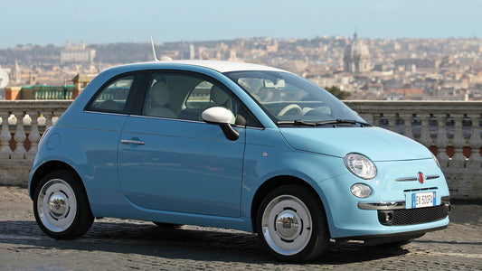 Fiat Vintage Hd Art Keychain
