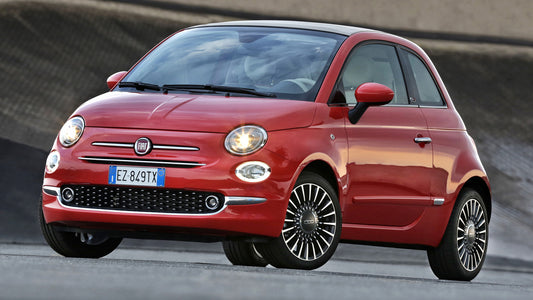 Fiat 500C Hd Art Keychain