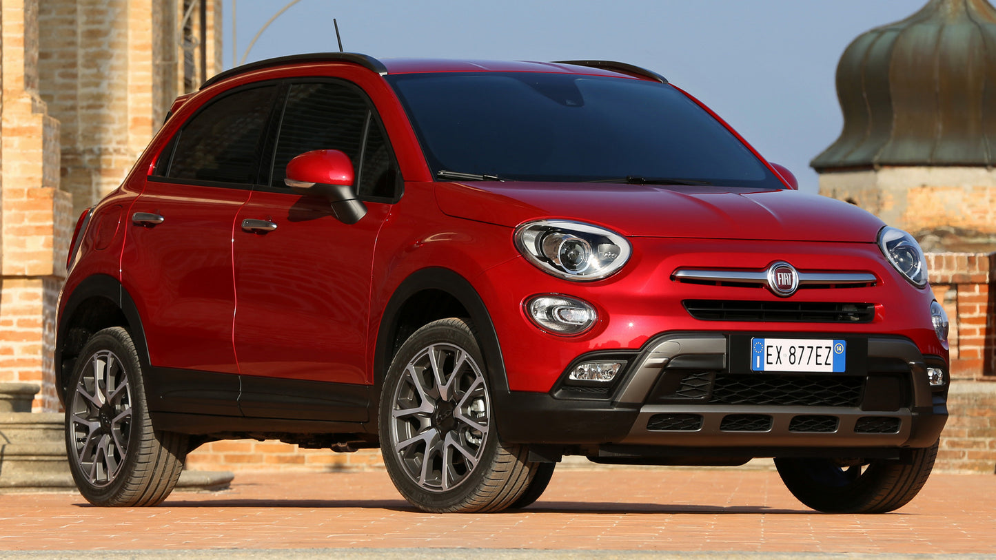 Fiat 500X Cross Hd Art Keychain