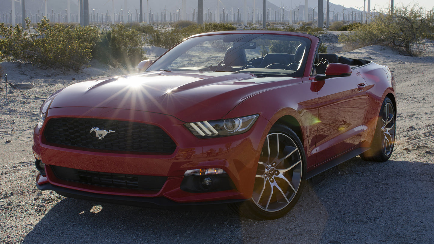 Ford Mustang Ecoboost Convertible Hd Art Keychain