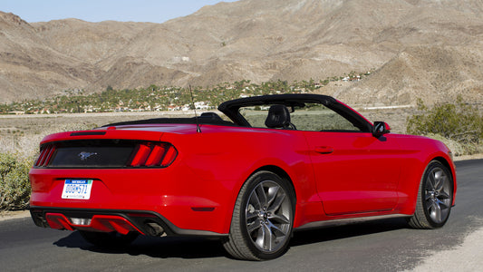 Ford Mustang Ecoboost Convertible Hd Art Keychain