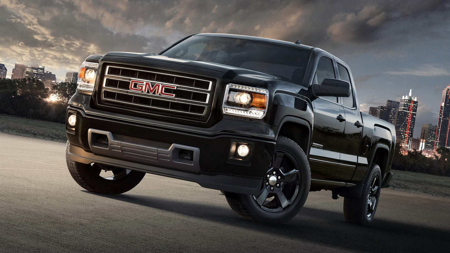 Gmc Sierra Double Cab Elevation Edition Hd Art Keychain