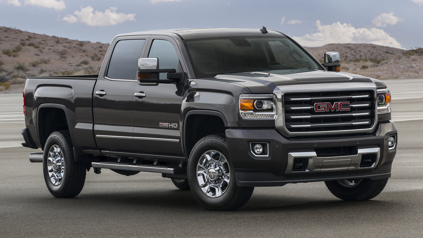Gmc Sierra All Terrain Hd Crew Cab Hd Art Keychain