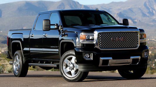 Gmc Sierra Denali Hd Crew Cab Hd Art Keychain