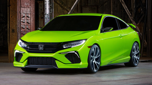 Honda Civic Concept Hd Art Print Poster