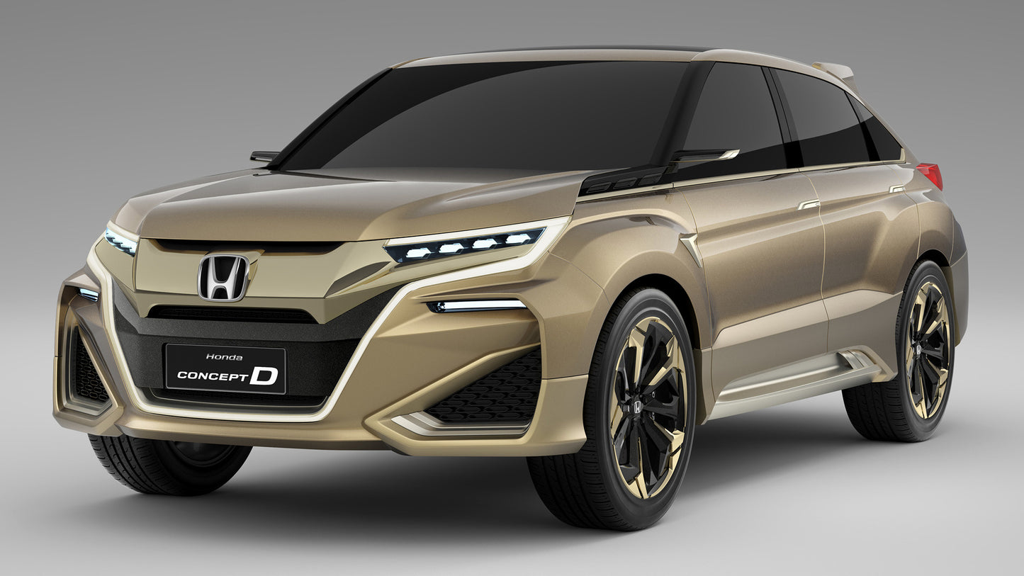 Honda D Concept Hd Art Keychain