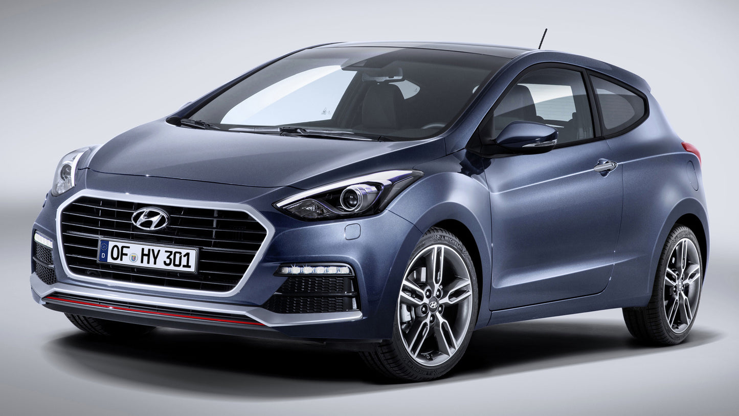 Hyundai I30 Door Turbo Hd Art Print Poster