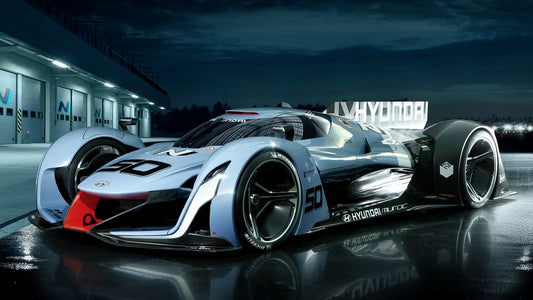 Hyundai N Vision Gran Turismo Hd Art Jigsaw Puzzle