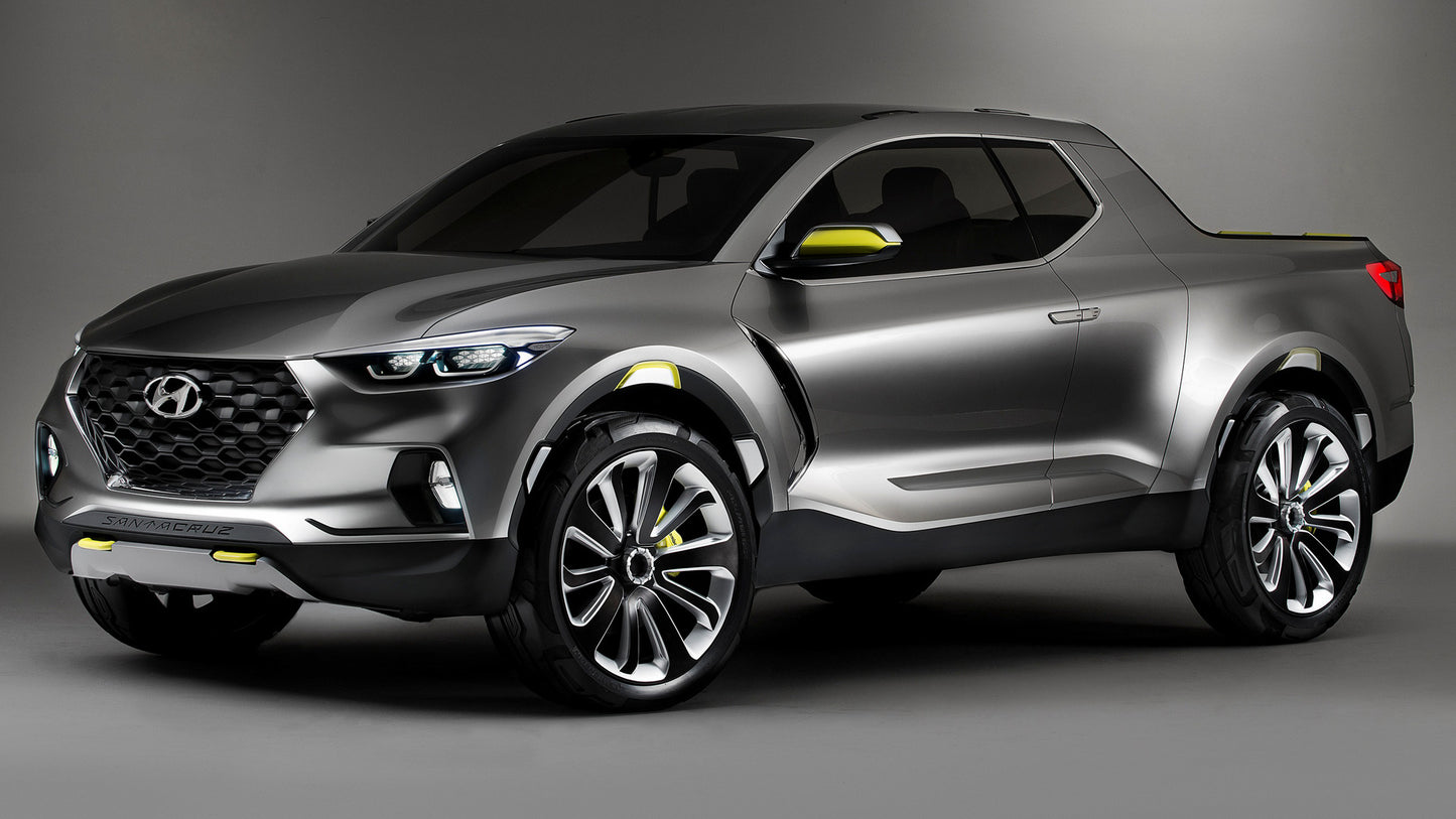 Hyundai Santa Cruz Concept Hd Art Print Poster