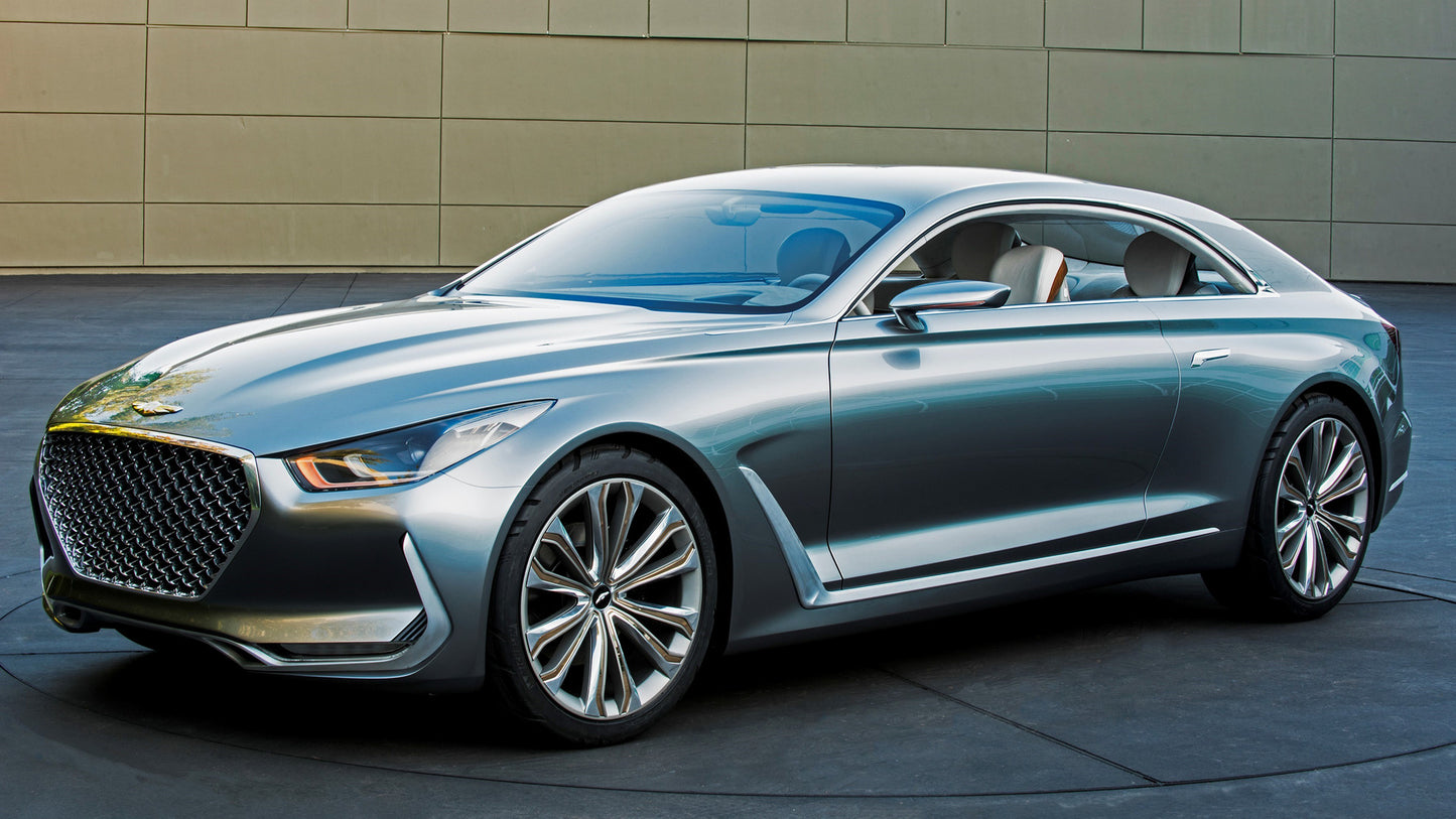Hyundai Vision G Coupe Concept Hd Art Magnet