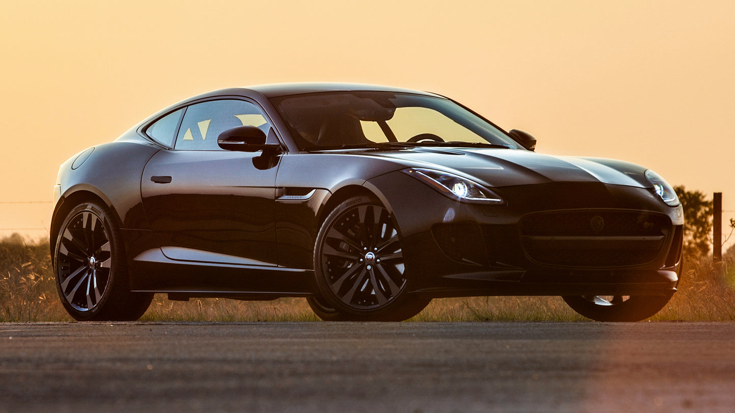 Jaguar F Type R Coupe Hpe By Hennessey Hd Art Jigsaw Puzzle
