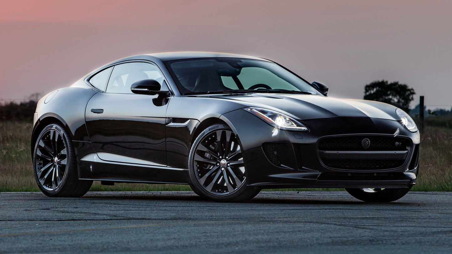 Jaguar F Type R Coupe Hpe By Hennessey Hd Art Jigsaw Puzzle