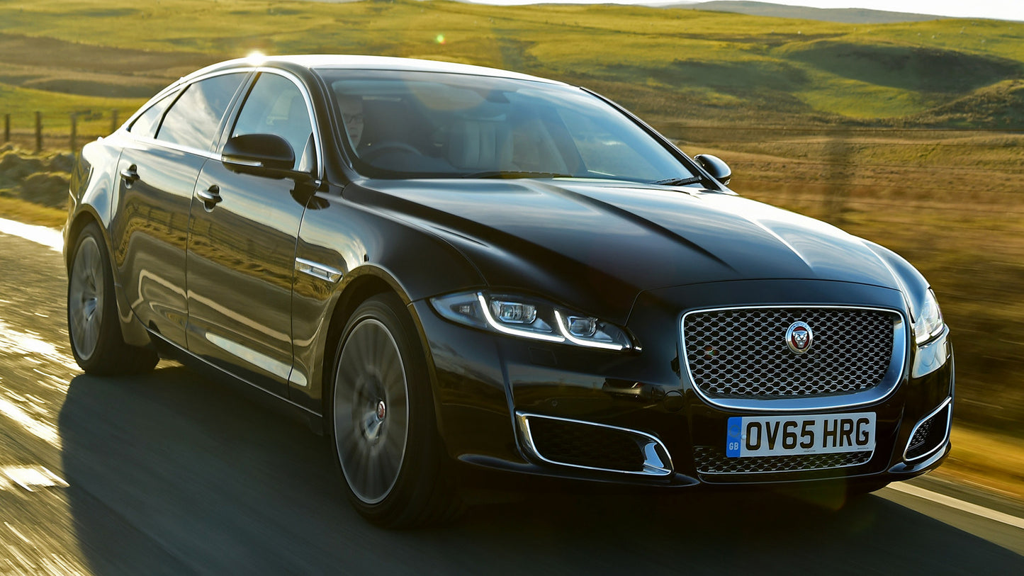 Jaguar Xj L Autobiography Uk Hd Art Print Poster