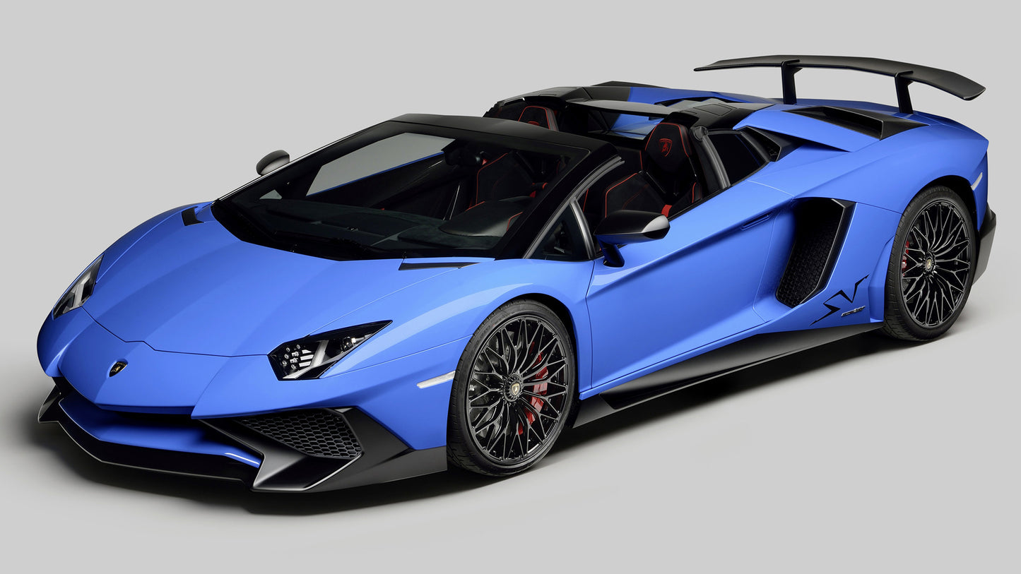 Lamborghini Aventador Lp Sv Roadster Hd Art Keychain
