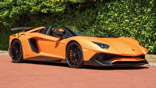Lamborghini Aventador Lp Sv Roadster Uk Hd Art Print Poster