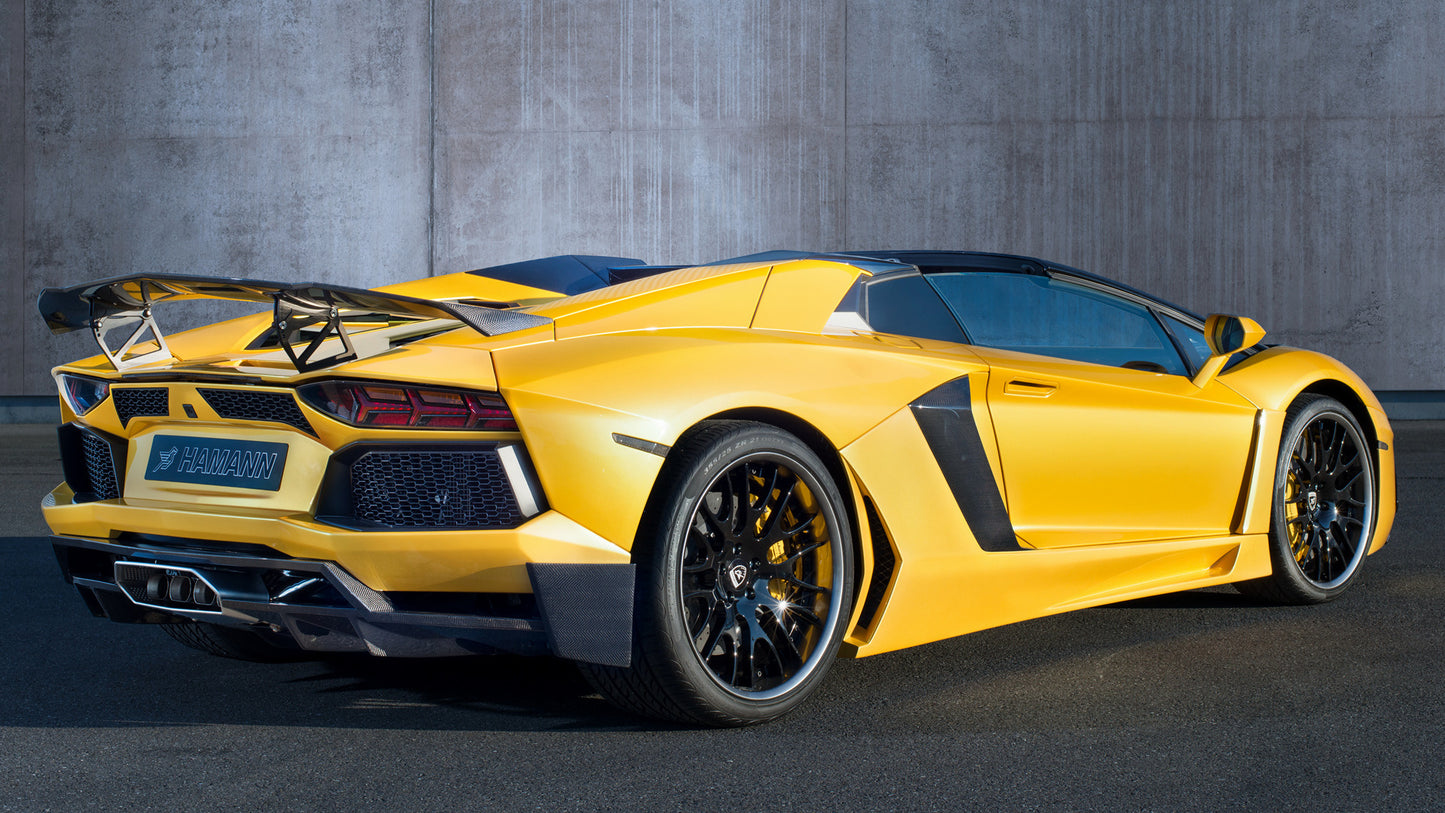 Lamborghini Aventador Roadster Limited By Hamann Hd Art Keychain