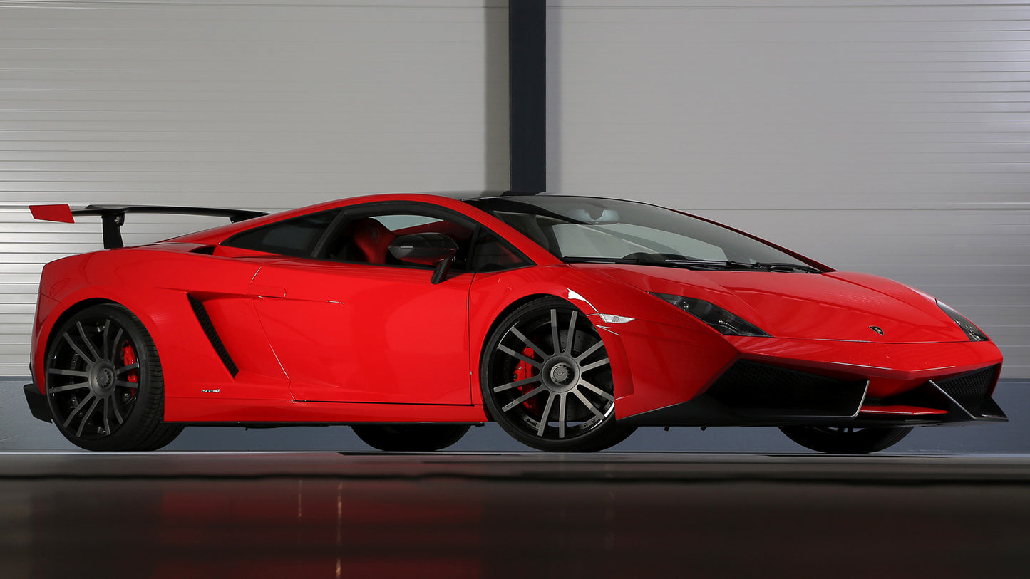 Lamborghini Gallardo Lp Super Trofeo Stradale By Wheelsandmore Hd Art Print Poster