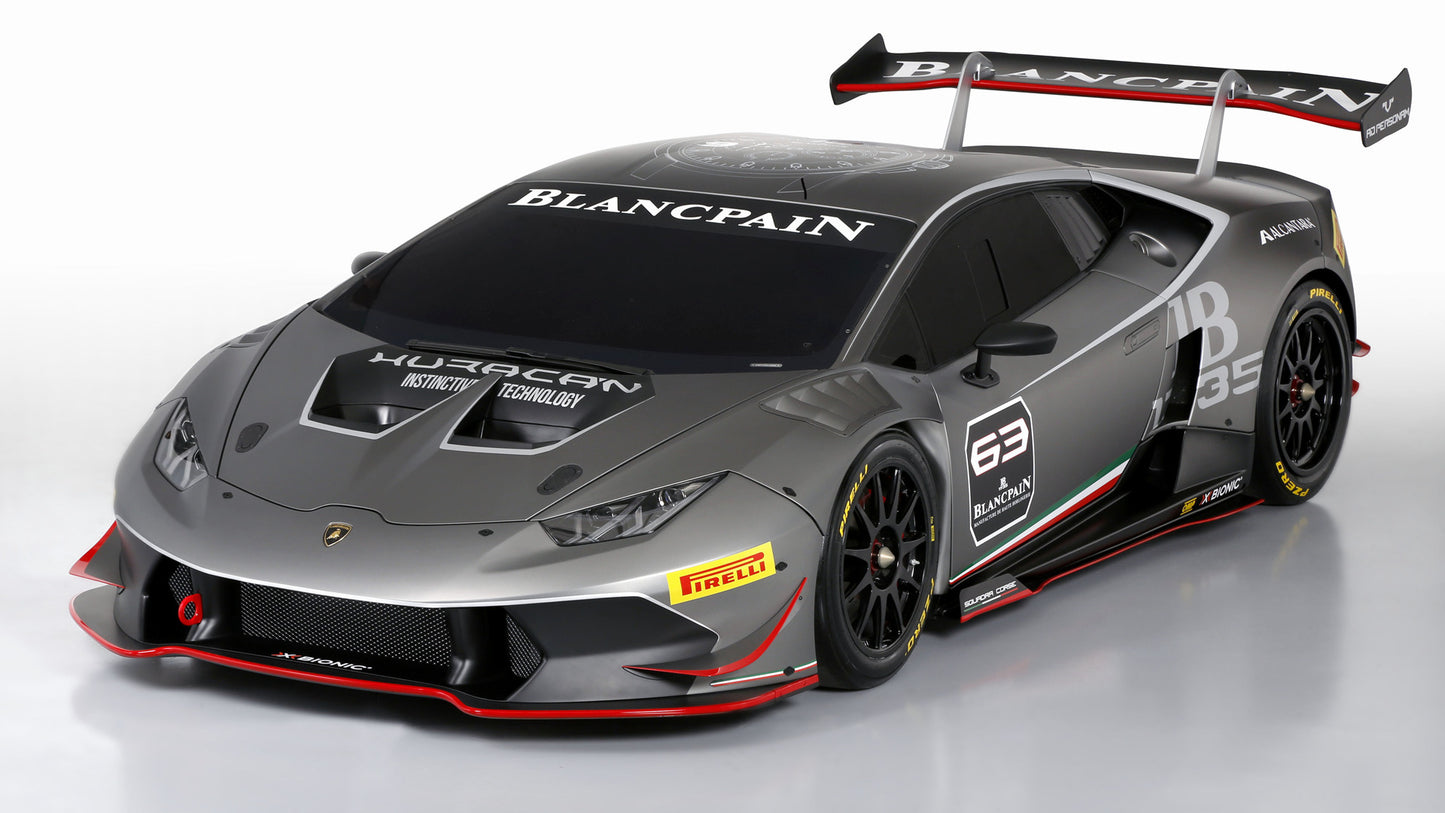 Lamborghini Huracan Lp Super Trofeo Hd Art Print Poster