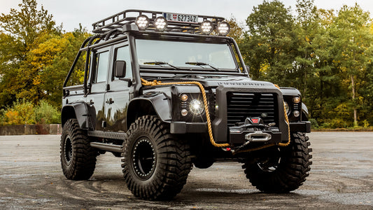 Land Rover Defender Spectre Hd Art Print Poster