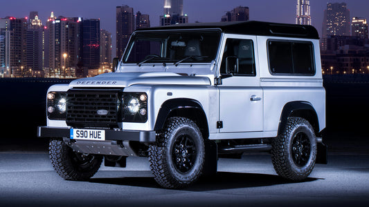 Land Rover Defender Uk Hd Art Print Poster
