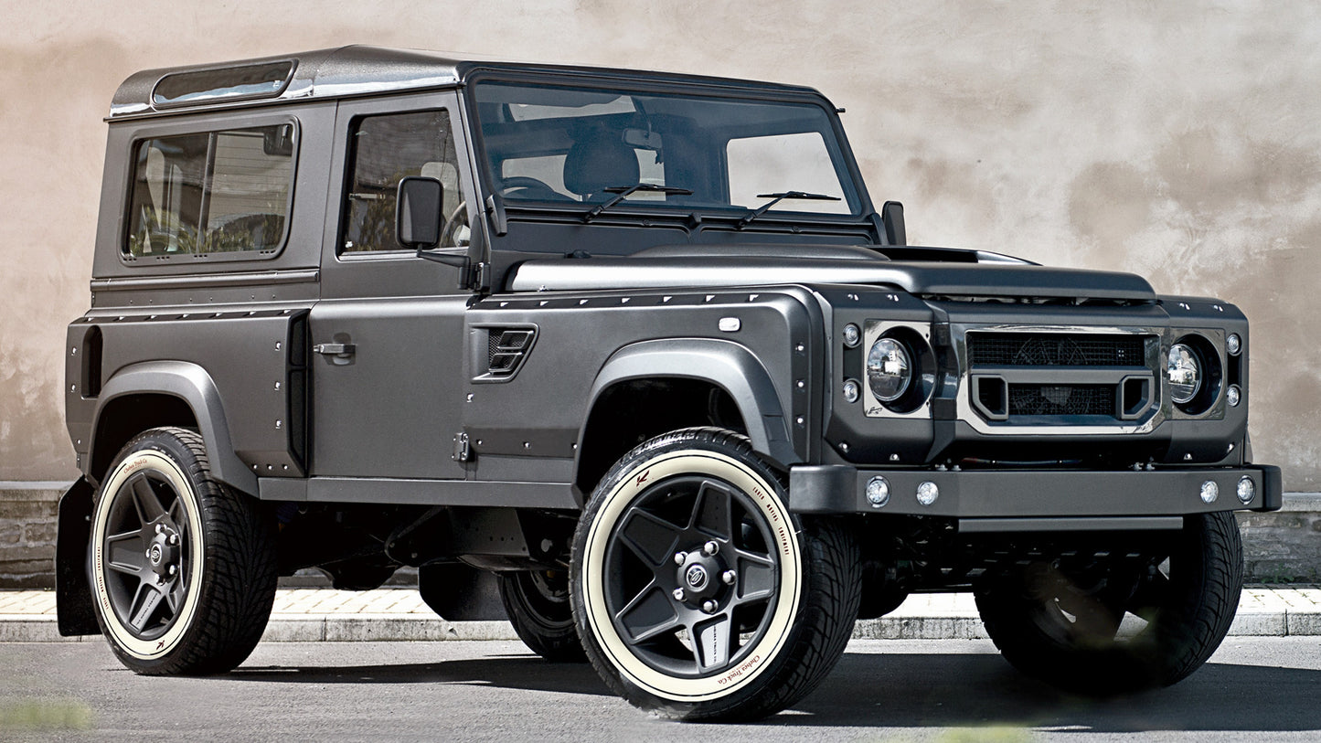 Land Rover Defender Chelsea Wide Track By Project Kahn Hd Art Print Poster